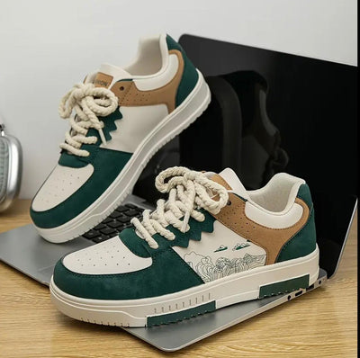 TEMLESS GREEN – SNEAKERS HOMME SPORT CHIC PERFORMANCE ET CONFORT