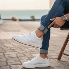 BLAZE CREMA – BASKET EN CUIR TECHNOLOGIE CONFORT