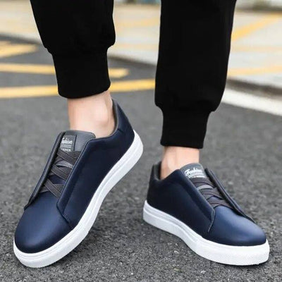 NEXO PRESTIGE BLEU CHAUSSURE HOMME CUIR VÉRITABLE CONFORT