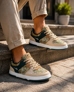 WARRIOR JUNGLE VERO – VERT  SNEAKER HOMME SPORT CHIC  CONFORT PREMIUM