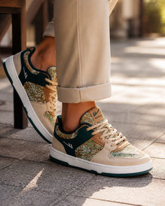 WARRIOR JUNGLE VERO – VERT  SNEAKER HOMME SPORT CHIC  CONFORT PREMIUM