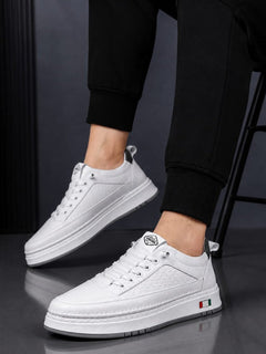 PRIME STREET WHITE CHAUSSURE SPORT-CHIC POUR HOMME ÉLÉGANCE ET CONFORT