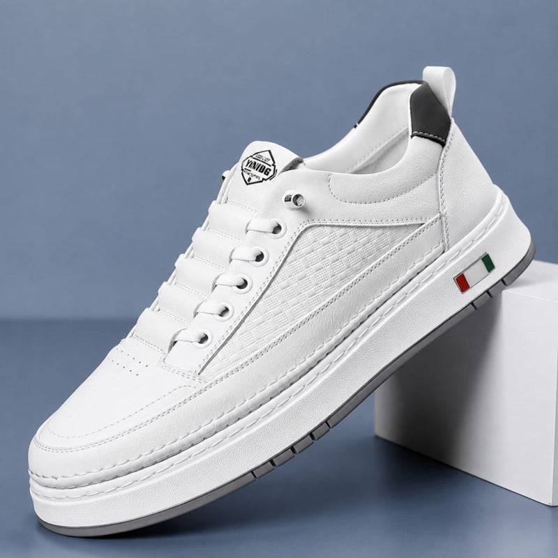 PRIME STREET WHITE CHAUSSURE SPORT-CHIC POUR HOMME ÉLÉGANCE ET CONFORT