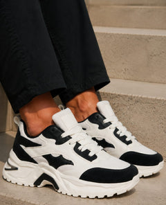 RETROMOTION BLACK SNEAKER HOMME SPORT CHIC  STYLE CONFORT
