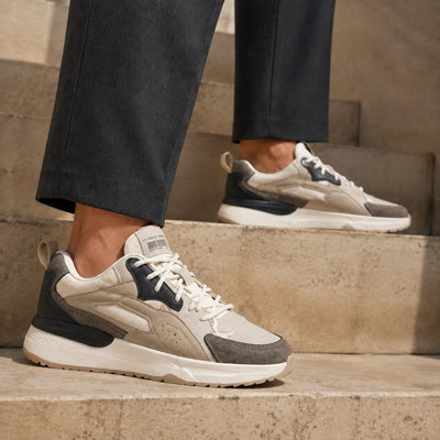 TERRASTRIDE SNEAKER HOMME EN CUIR  SPORT CHIC  CONFORT