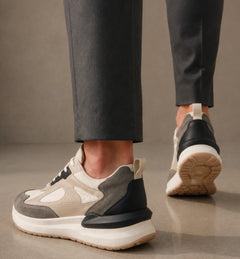TERRASTRIDE SNEAKER HOMME EN CUIR  SPORT CHIC  CONFORT