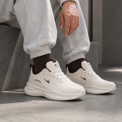 TURBO STRIDE BEIGE – WARRIOR  SNEAKER HOMME SPORT SOUPLESSE  AMORTI