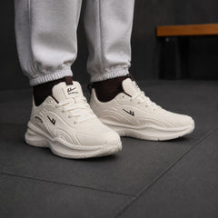 TURBO STRIDE BEIGE – WARRIOR  SNEAKER HOMME SPORT SOUPLESSE  AMORTI