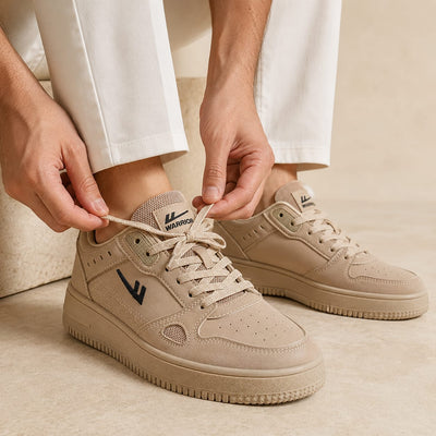 DESERT WALK BROWN  SNEAKER HOMME SPORT-CHIC  STYLE  CONFORT