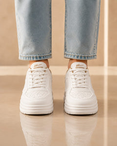 NOVA-GOLD – WARRIOR  SNEAKER HOMME SPORT CHIC  FINITIONS DORÉES