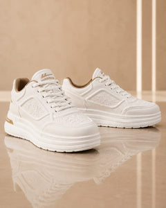 NOVA-GOLD – WARRIOR  SNEAKER HOMME SPORT CHIC  FINITIONS DORÉES