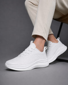 NEOSPEED WHITE – WARRIOR  SNEAKER HOMME PERFORMANCE  AMORTI SUPÉRIEUR