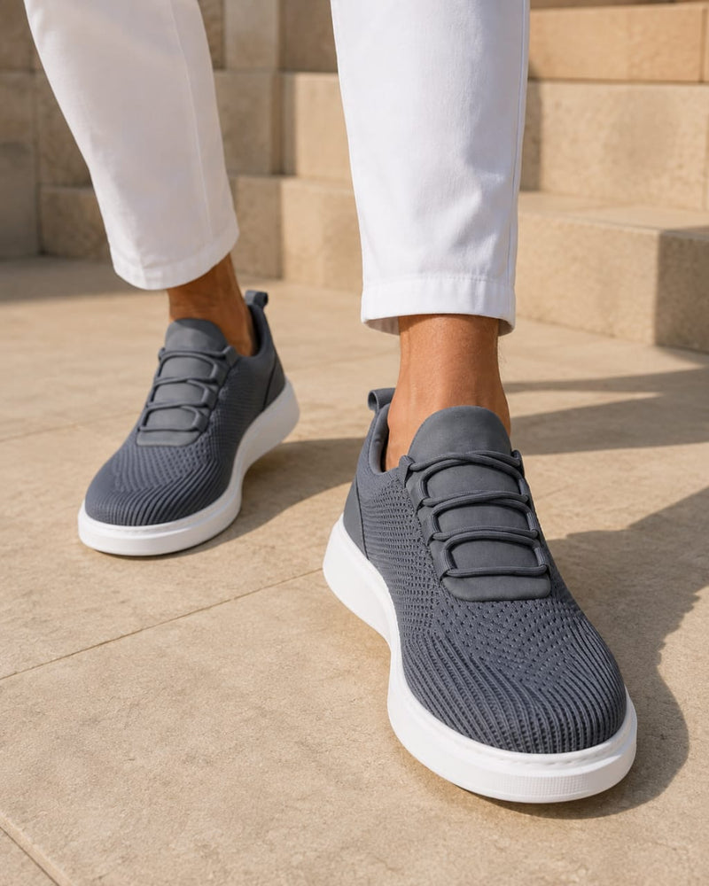 SOFT-WALK GREY SNEAKER HOMME PREMIUM – CONFORT & STYLE AU QUOTIDIEN