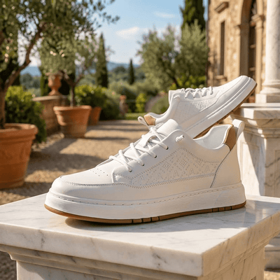 Basket Tunisie confortable en cuir pour chaussure homme style moderne