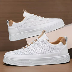 Blanc Élite – Sneakers Blancs Élégants et Minimalistes pour Femme - IRMAJOHNS