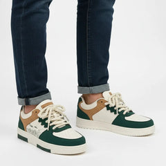 Basket pour homme au design moderne offrant un confort optimal pour la marche quotidienne.