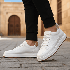 BLAZE CREMA – BASKET EN CUIR TECHNOLOGIE CONFORT