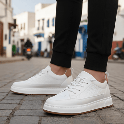 BLAZE CREMA – BASKET EN CUIR TECHNOLOGIE CONFORT