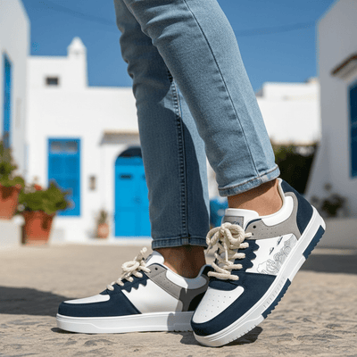 Chaussures Homme Été 2023 Gsheocm - Baskets Décontractées Respirantes Maille Tissée Mode Marche Paresseux